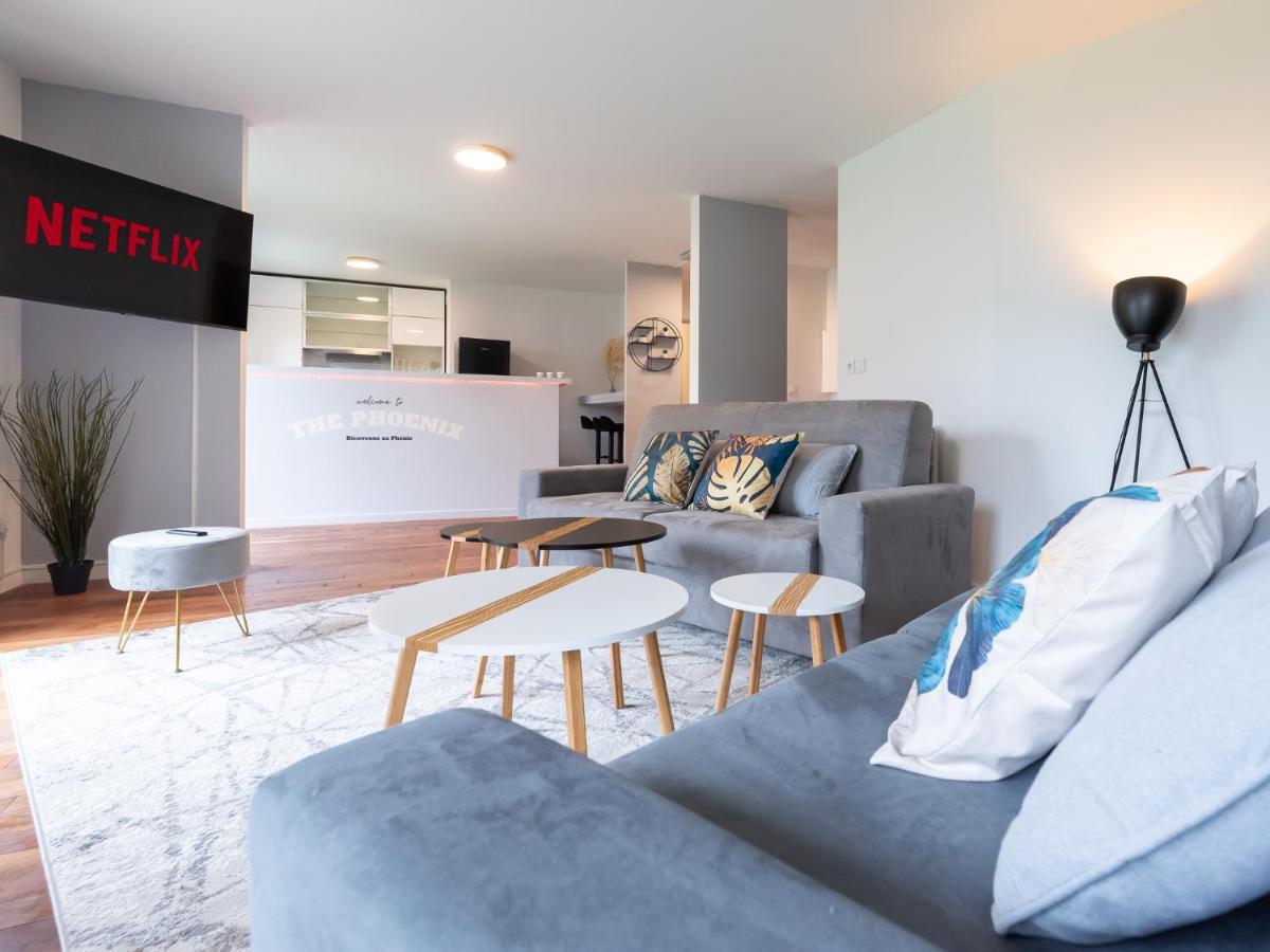 Le Phenix - Hypercentre 16 Personnes Garage Gratuit Wifi Jardin Barbecue Proche Parc Tete D'Or Daire Villeurbanne Dış mekan fotoğraf